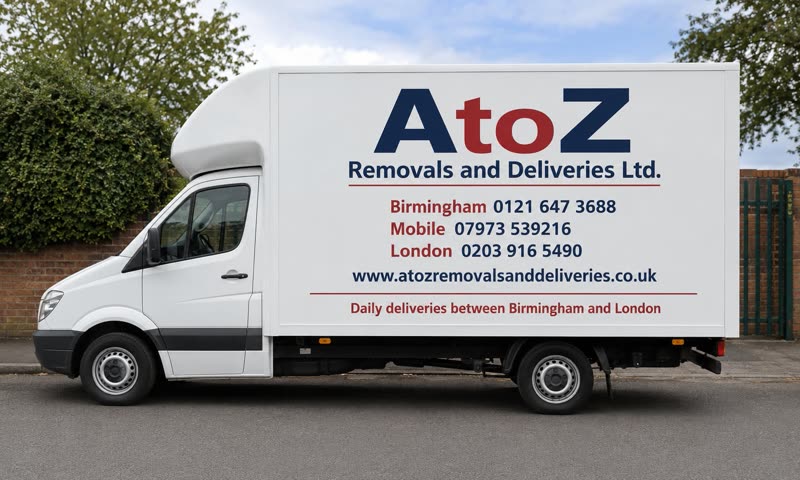 A to Z Removals Luton box van