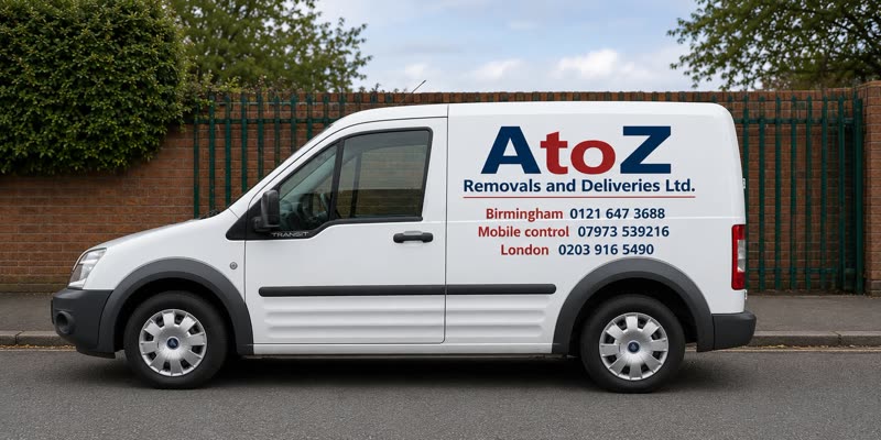 A to Z Removals small Transit Connect van