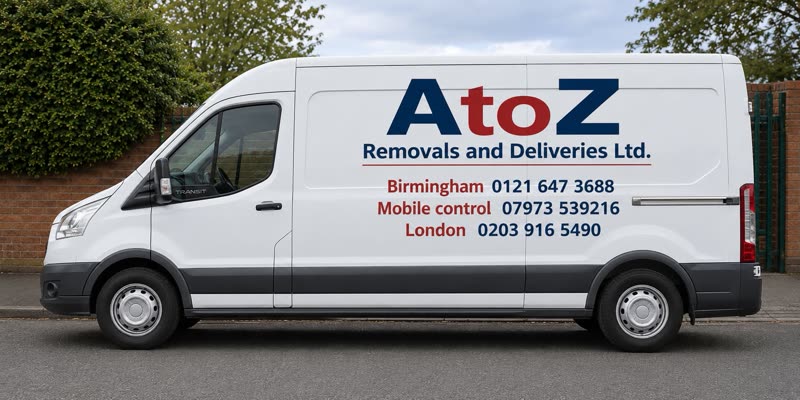 A to Z Removals long Transit panel van
